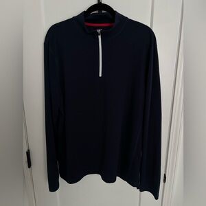J. Crew Performance Navy Quarter-Zip
